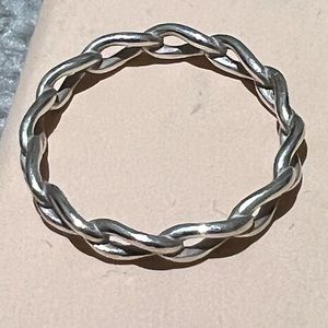 Barbed Wire sterling ring